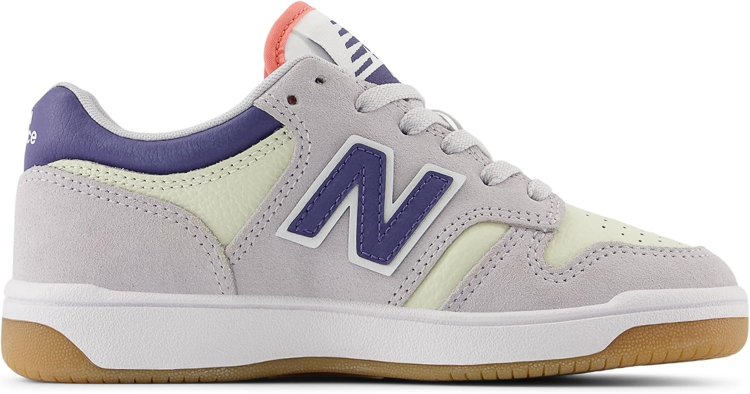 image:imageNew Balance Kids 480 V1 Laceup SneakerPearl GreyMineralDream State