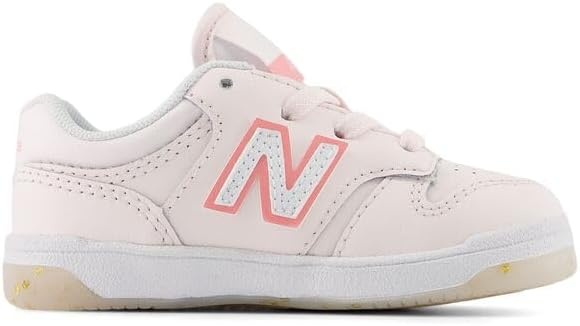 image:imageNew Balance Kids 480 V1 Laceup SneakerPink SaltDouble Bubble