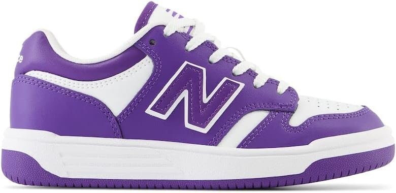 image:imageNew Balance Kids 480 V1 Laceup SneakerPrism PurpleWhite