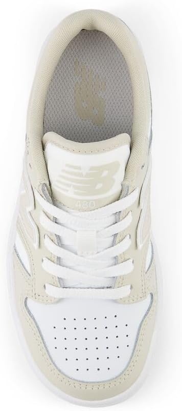 image:imageNew Balance Kids 480 V1 Laceup SneakerTimberwolfWhite