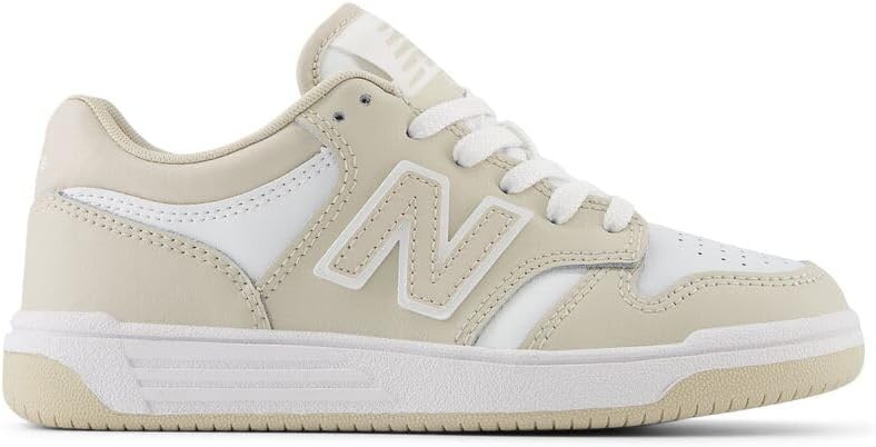 image:imageNew Balance Kids 480 V1 Laceup SneakerTimberwolfWhite