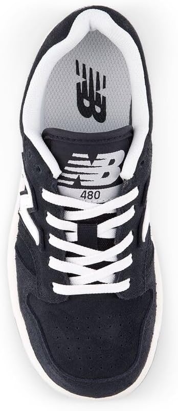 image:imageNew Balance Kids 480 V1 Laceup SneakerWhiteBlack