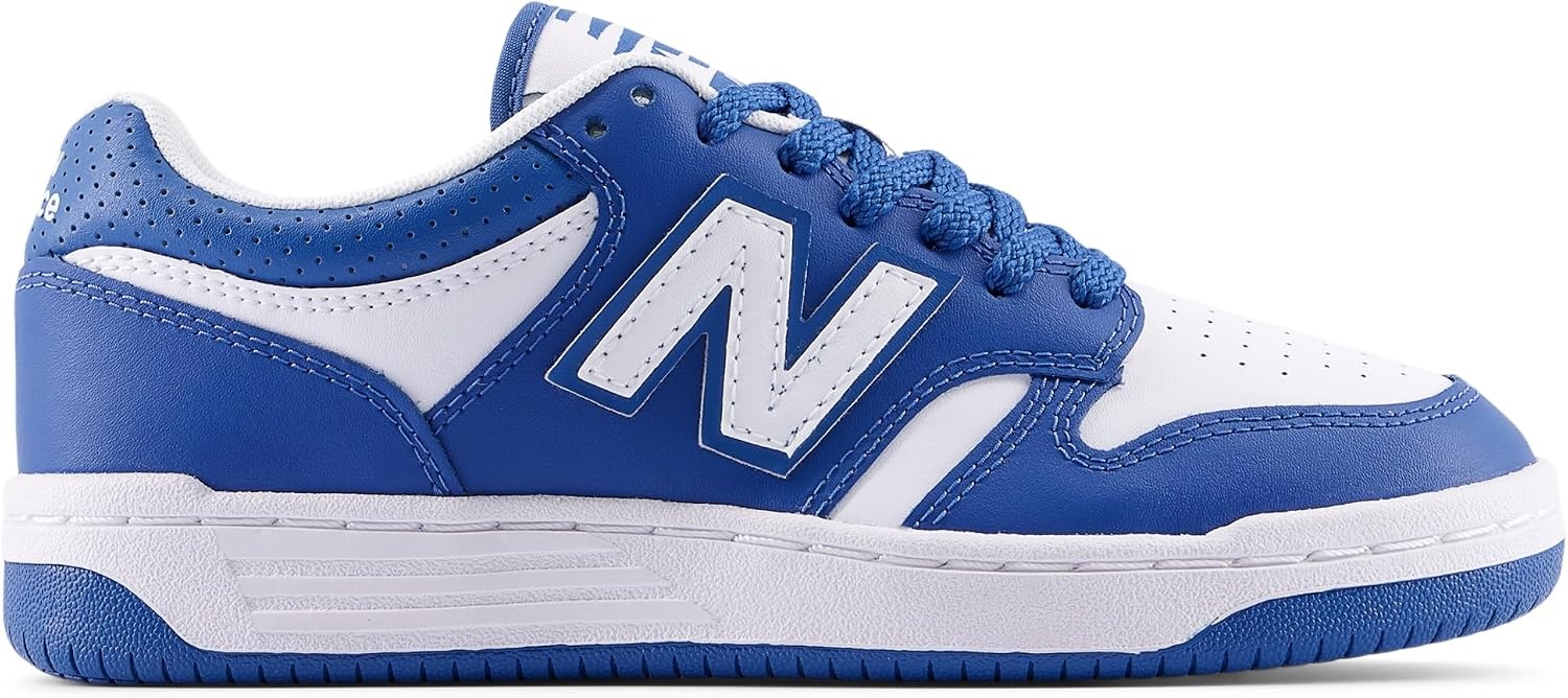 image:imageNew Balance Kids 480 V1 Laceup SneakerWhiteBlue Agate
