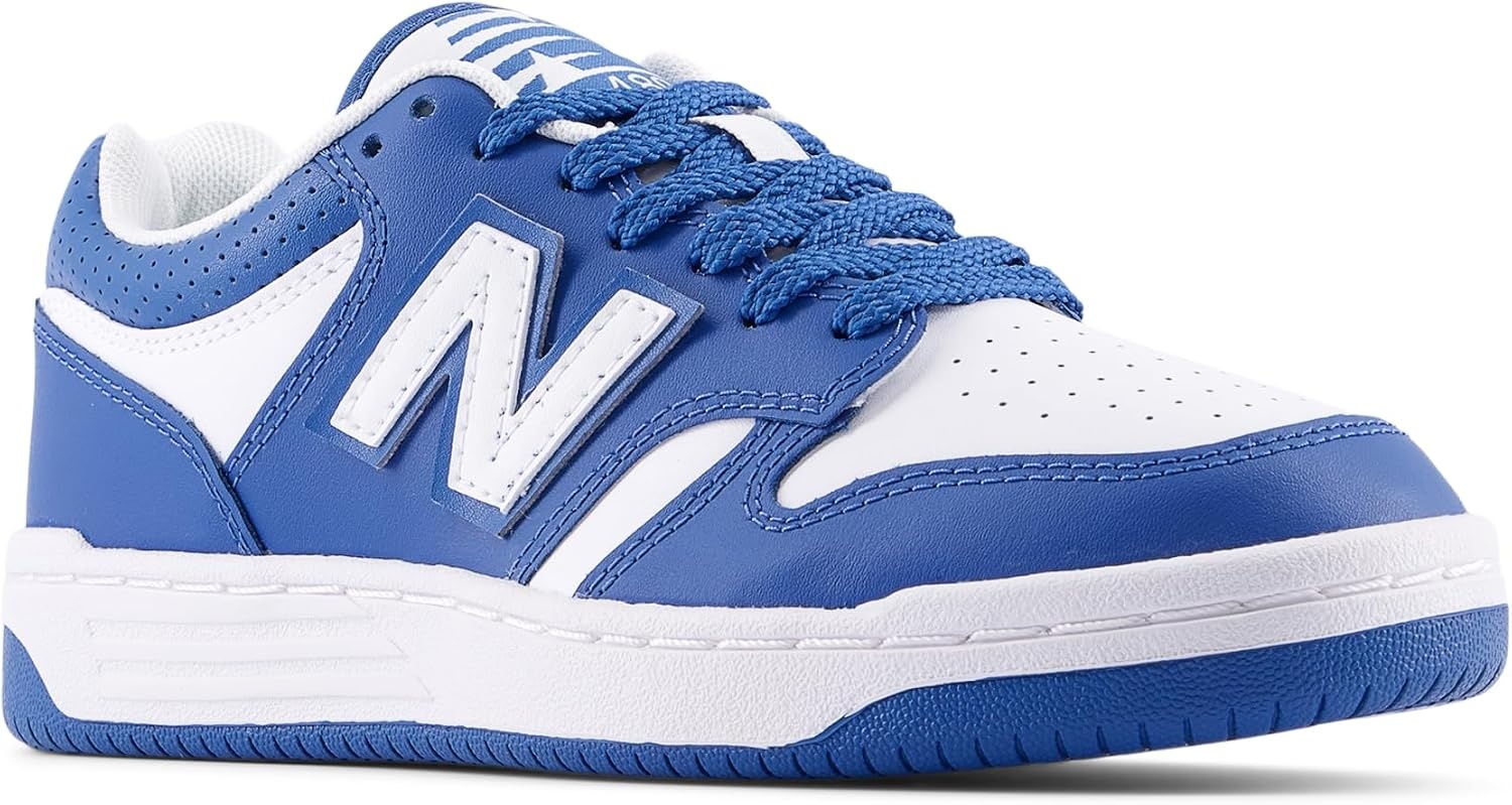 image:imageNew Balance Kids 480 V1 Laceup SneakerWhiteBlue Agate