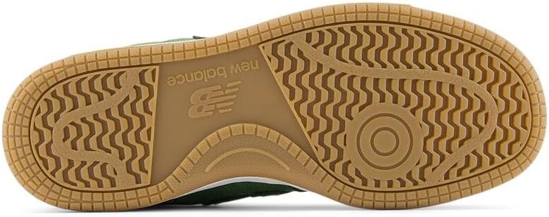 image:imageNew Balance Kids 480 V1 Laceup SneakerWhiteDark Alpine Green