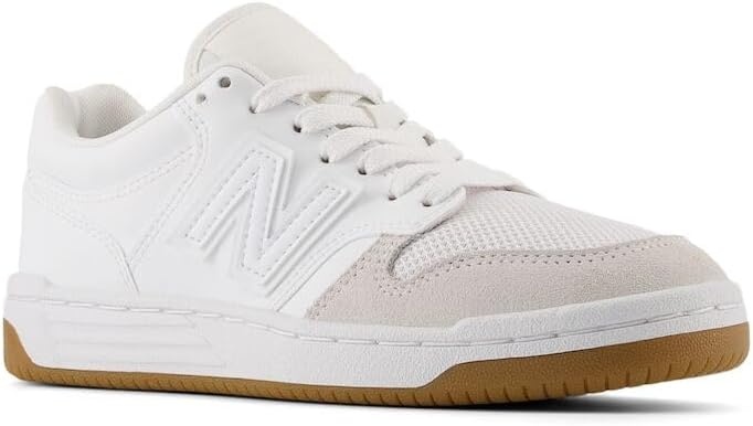 image:imageNew Balance Kids 480 V1 Laceup SneakerWhiteReflection