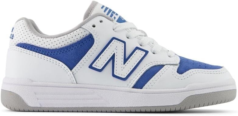 image:imageNew Balance Kids 480 V1 Laceup SneakerWhiteSea Stone