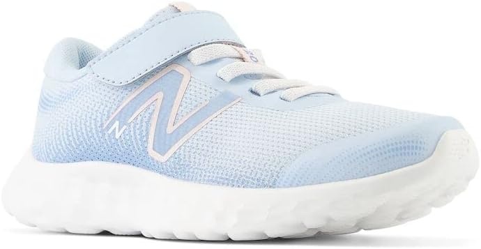 image:imageNew Balance Kids 520 V8 Bungee Running ShoesBright SkyShell PinkWhite