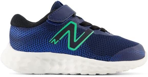 image:imageNew Balance Kids 520 V8 Bungee Running ShoesNb NavyLime Leaf
