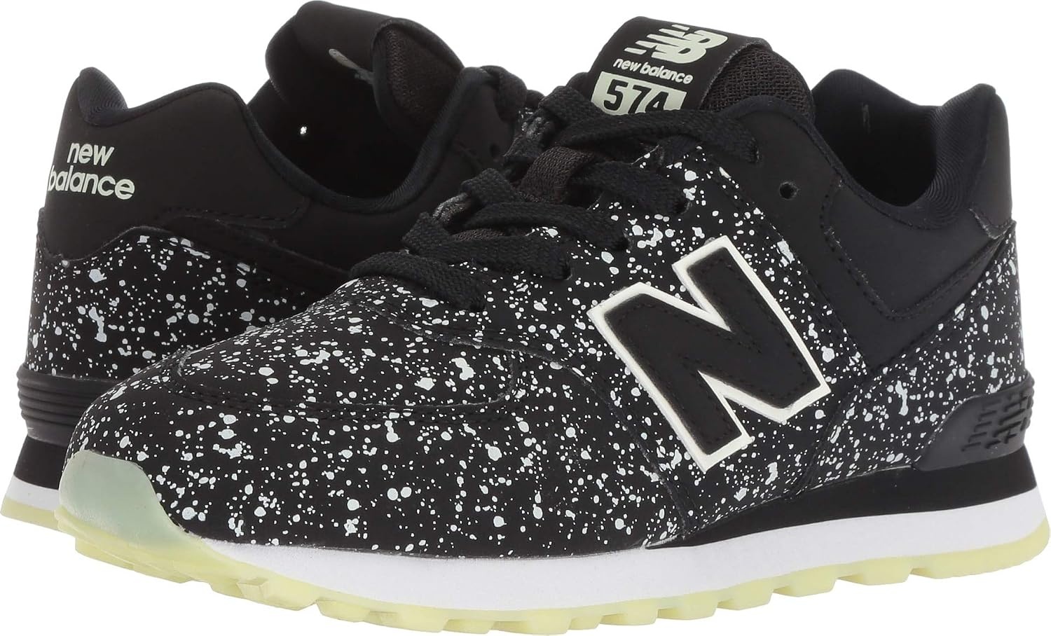 image:imageNew Balance Kids 574 V1 Neo Sole Laceup Casual ShoesBlackGlow