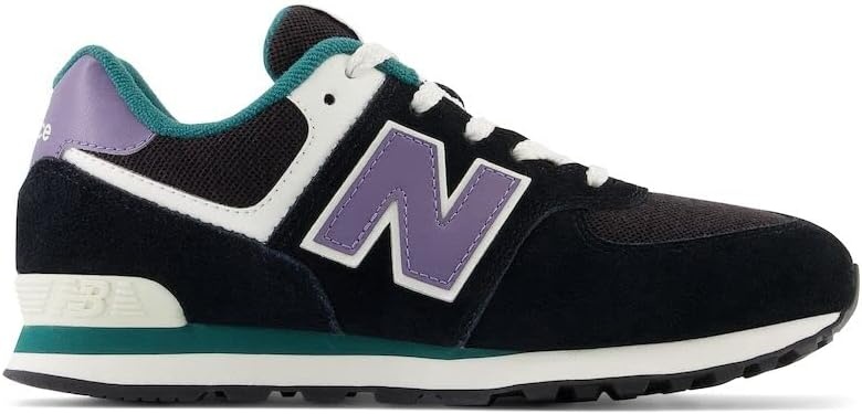 image:imageNew Balance Kids 574 V1 Neo Sole Laceup Casual ShoesBlackMercuryVintage Teal