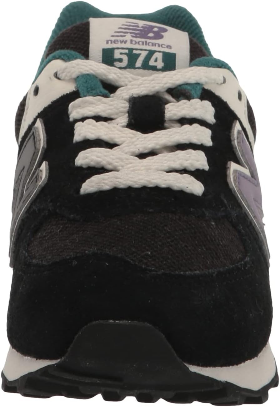 image:imageNew Balance Kids 574 V1 Neo Sole Laceup Casual ShoesBlackMercuryVintage Teal