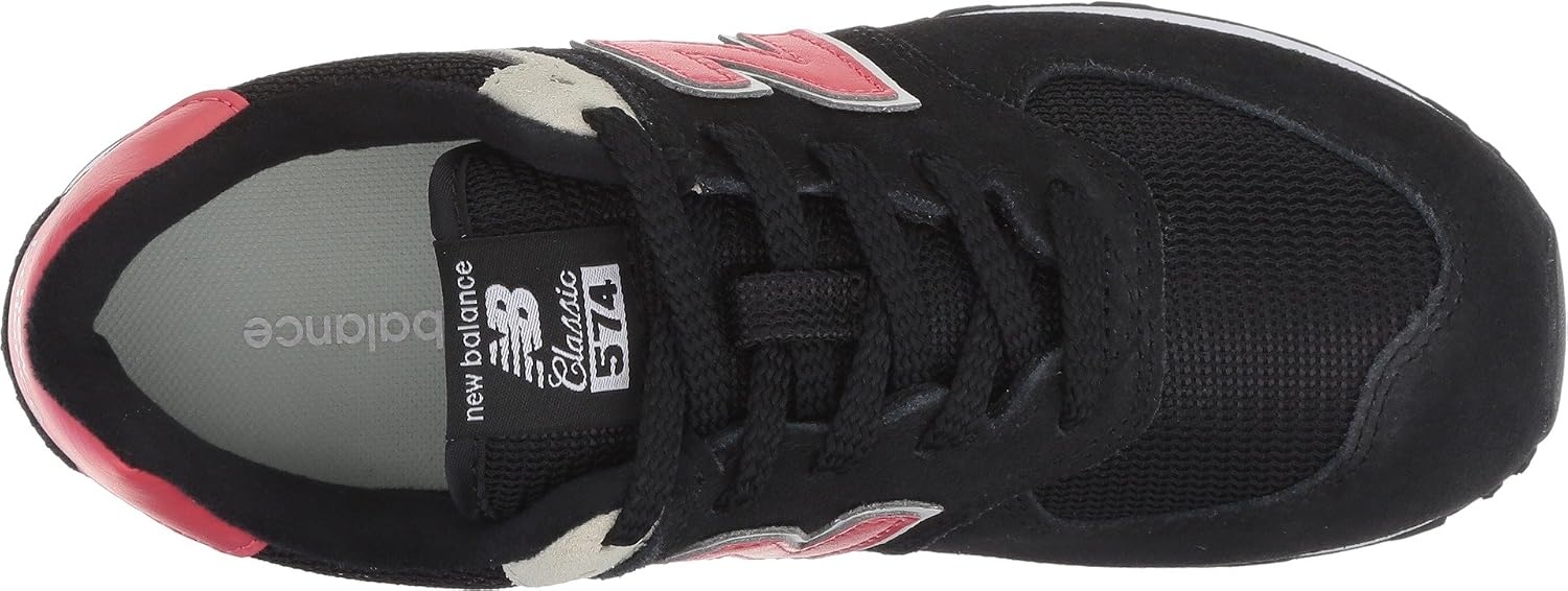 image:imageNew Balance Kids 574 V1 Neo Sole Laceup Casual ShoesBlackPomelo