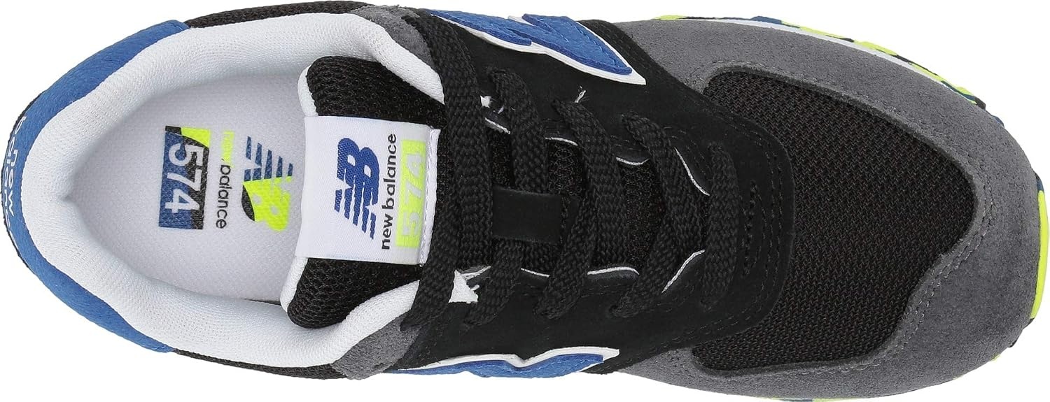 image:imageNew Balance Kids 574 V1 Neo Sole Laceup Casual ShoesBlackRoyal Blue