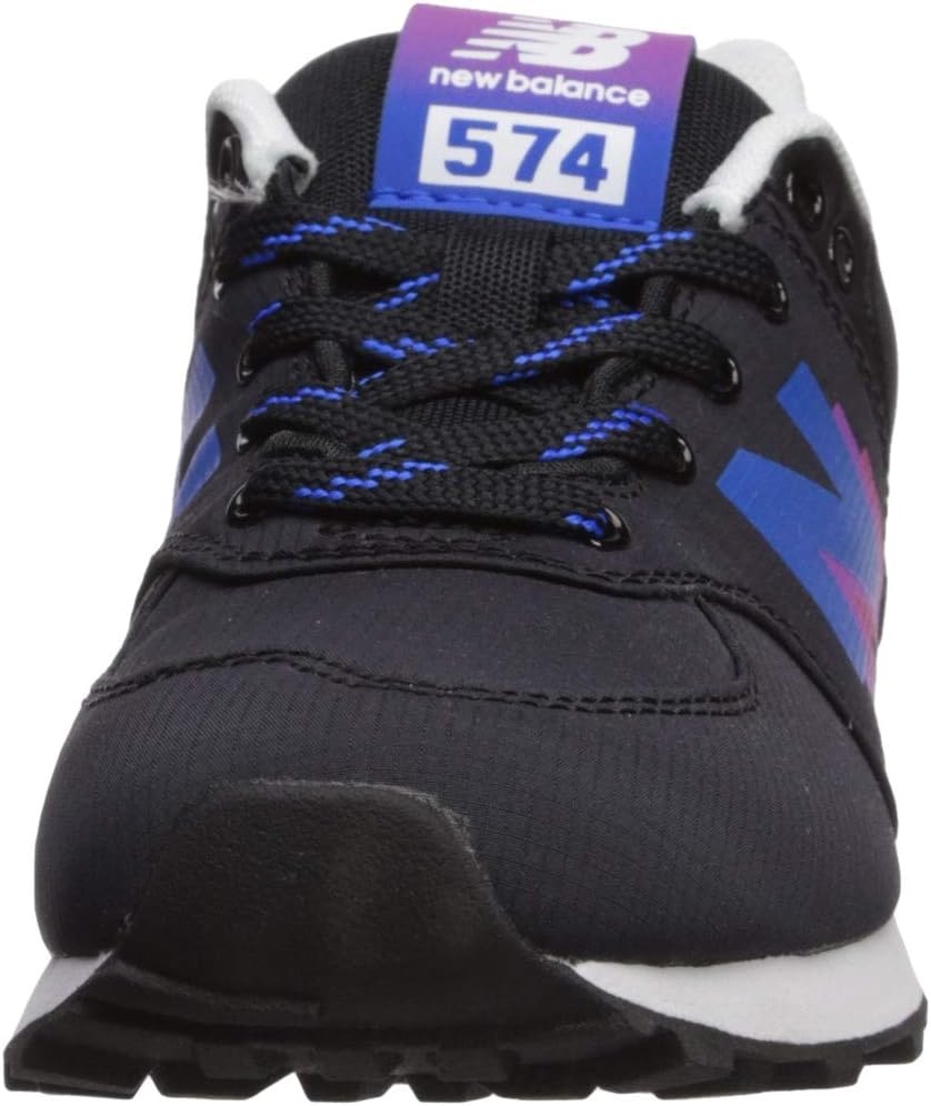 image:imageNew Balance Kids 574 V1 Neo Sole Laceup Casual ShoesBlackVivid Cobalt