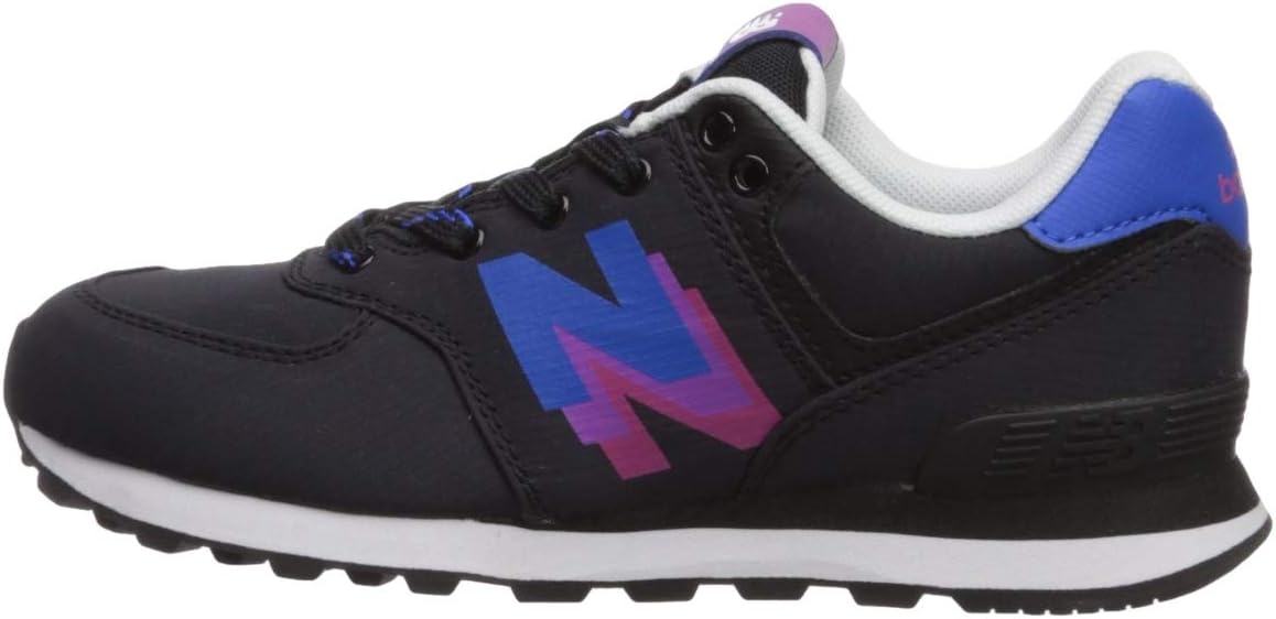 image:imageNew Balance Kids 574 V1 Neo Sole Laceup Casual ShoesBlackVivid Cobalt