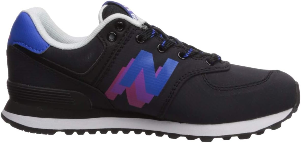 image:imageNew Balance Kids 574 V1 Neo Sole Laceup Casual ShoesBlackVivid Cobalt
