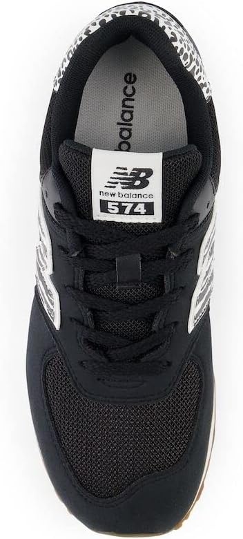 image:imageNew Balance Kids 574 V1 Neo Sole Laceup Casual ShoesBlackWhite