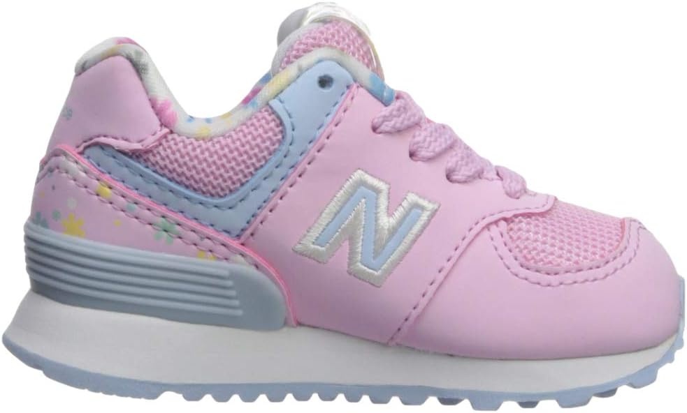 image:imageNew Balance Kids 574 V1 Neo Sole Laceup Casual ShoesCrystal RoseSummer Sky