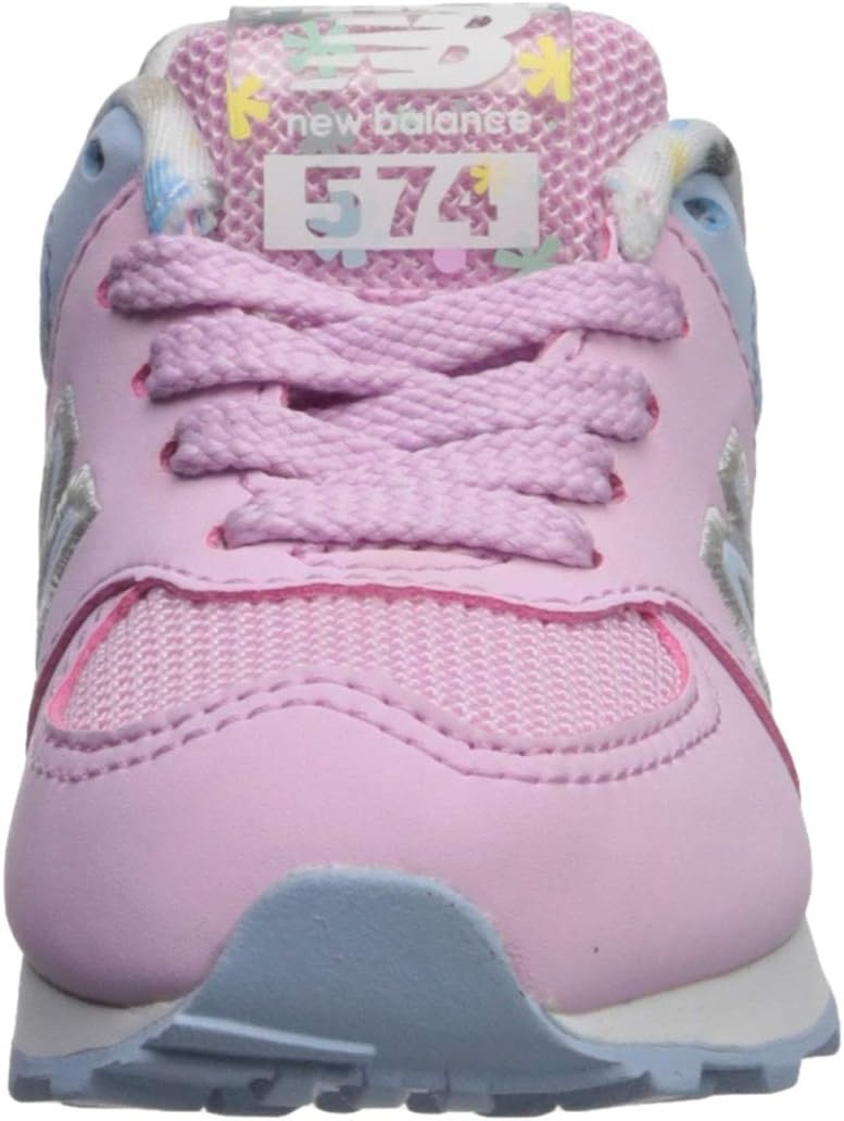 image:imageNew Balance Kids 574 V1 Neo Sole Laceup Casual ShoesCrystal RoseSummer Sky