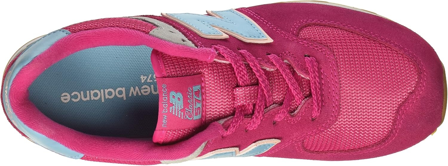 image:imageNew Balance Kids 574 V1 Neo Sole Laceup Casual ShoesExuberant PinkBlue