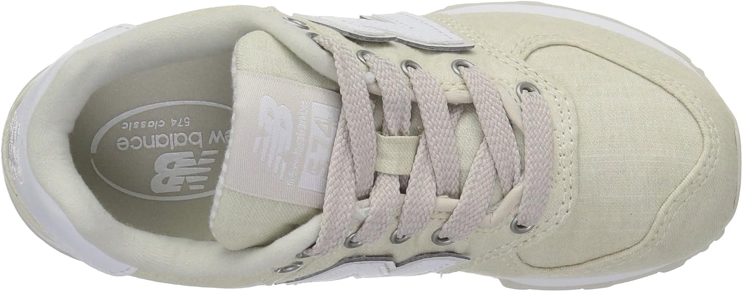image:imageNew Balance Kids 574 V1 Neo Sole Laceup Casual ShoesMoonbeamWhite