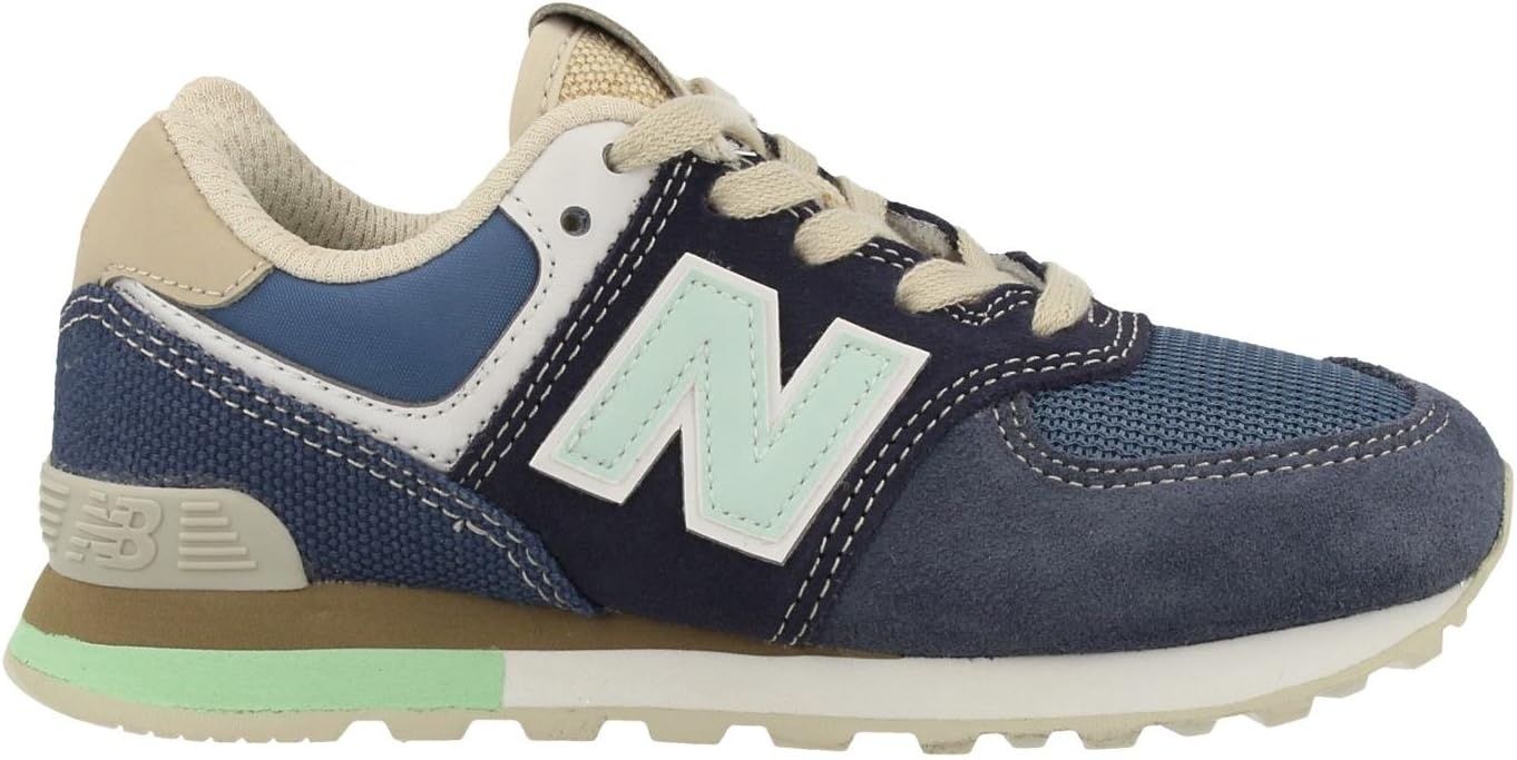 image:imageNew Balance Kids 574 V1 Neo Sole Laceup Casual ShoesNavyVintage Indigo