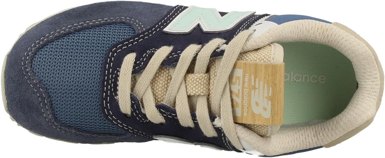image:imageNew Balance Kids 574 V1 Neo Sole Laceup Casual ShoesNavyVintage Indigo
