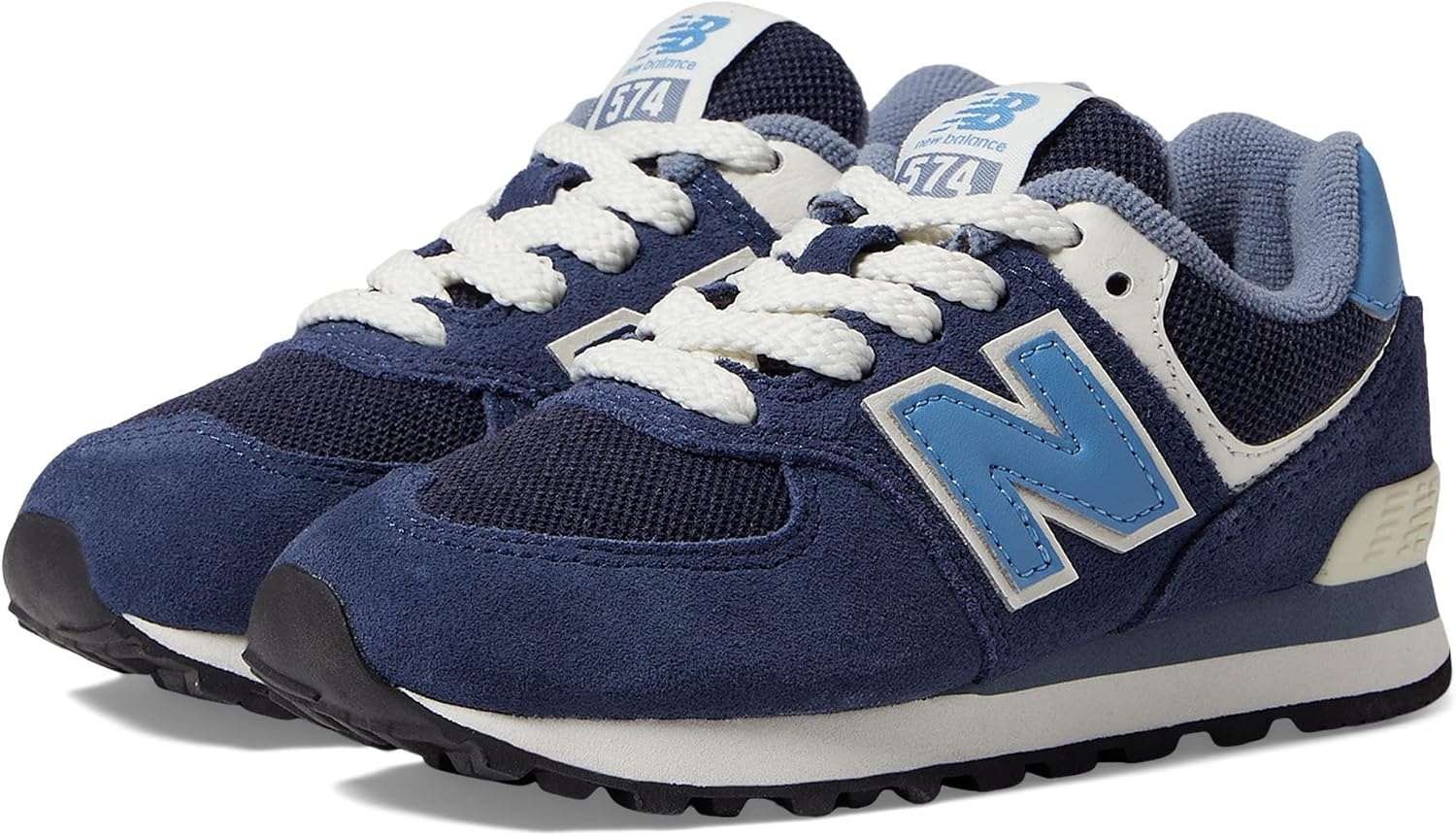 image:imageNew Balance Kids 574 V1 Neo Sole Laceup Casual ShoesNb NavyHeritage Blue