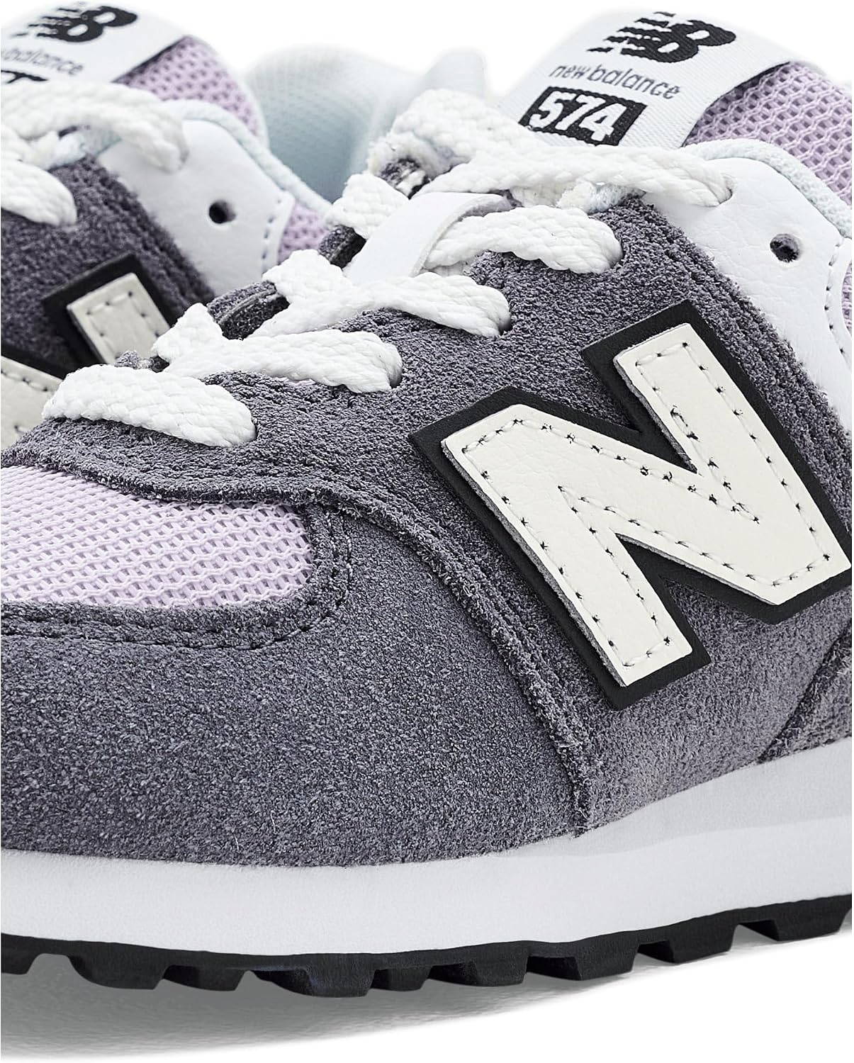 image:imageNew Balance Kids 574 V1 Neo Sole Laceup Casual ShoesNeptune GreyTaro