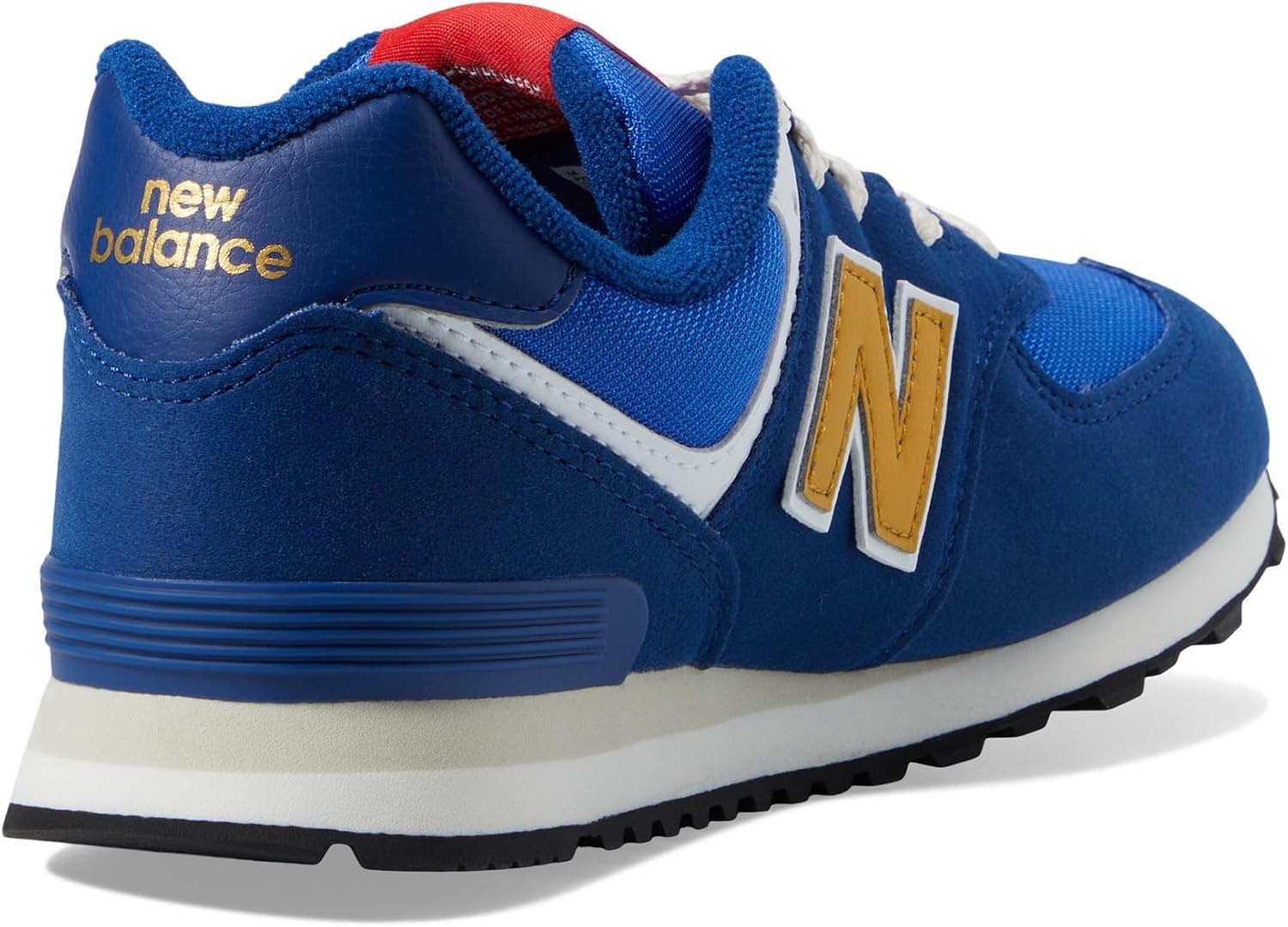 image:imageNew Balance Kids 574 V1 Neo Sole Laceup Casual ShoesNight SkyGold Fusion