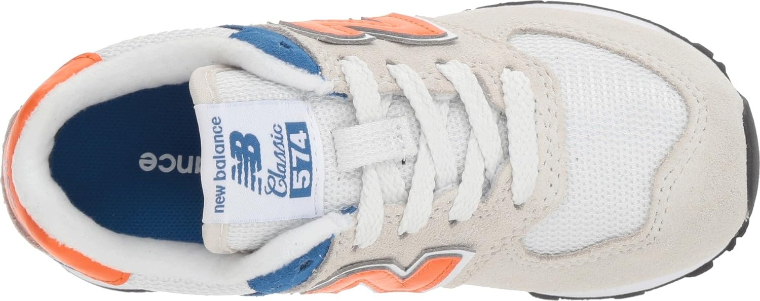 image:imageNew Balance Kids 574 V1 Neo Sole Laceup Casual ShoesNimbus CloudBengal Tiger