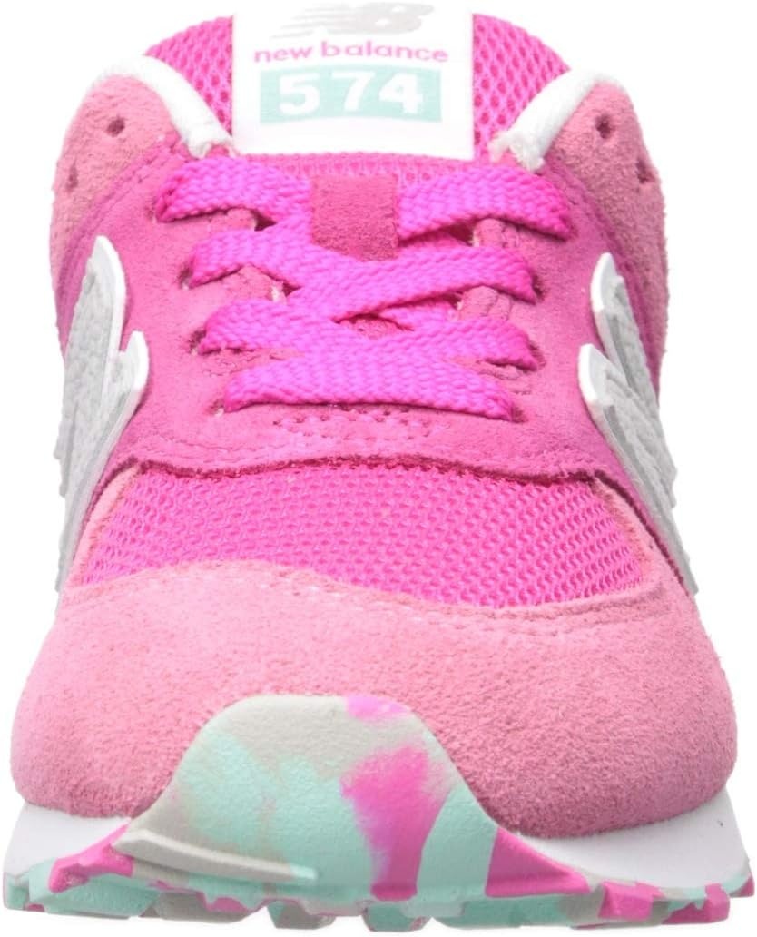 image:imageNew Balance Kids 574 V1 Neo Sole Laceup Casual ShoesPeonyPeony Glo