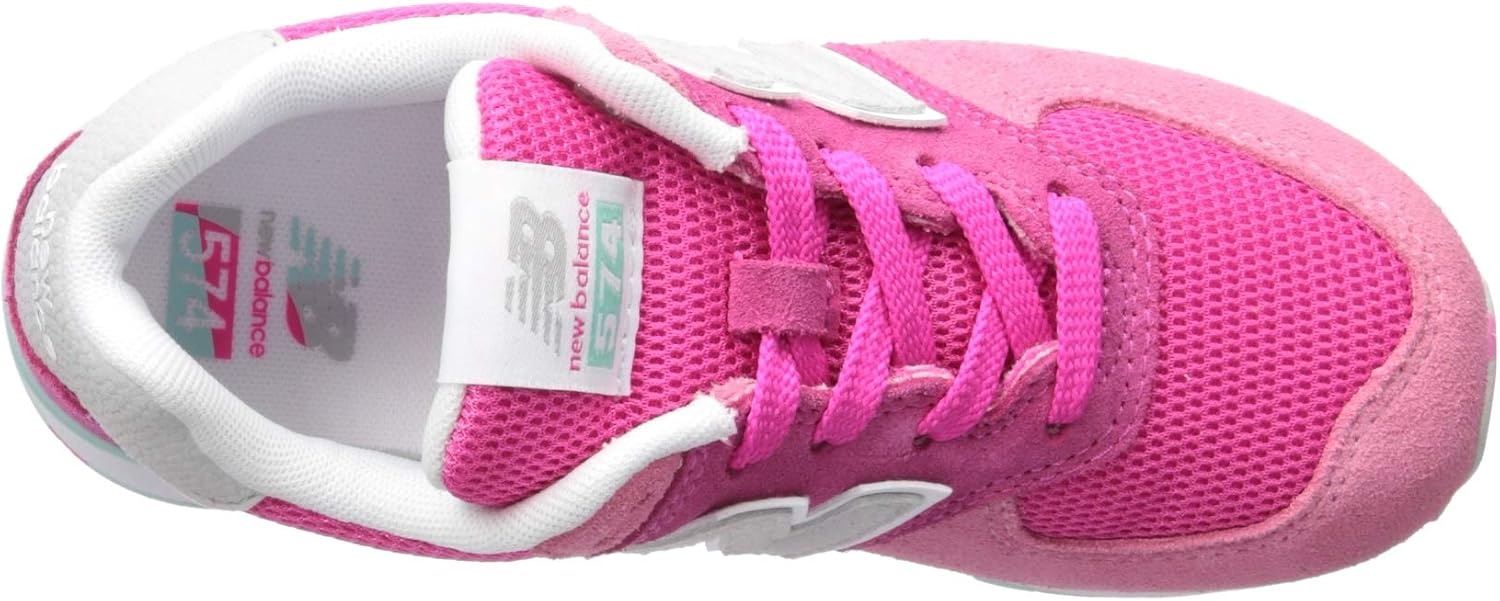 image:imageNew Balance Kids 574 V1 Neo Sole Laceup Casual ShoesPeonyPeony Glo