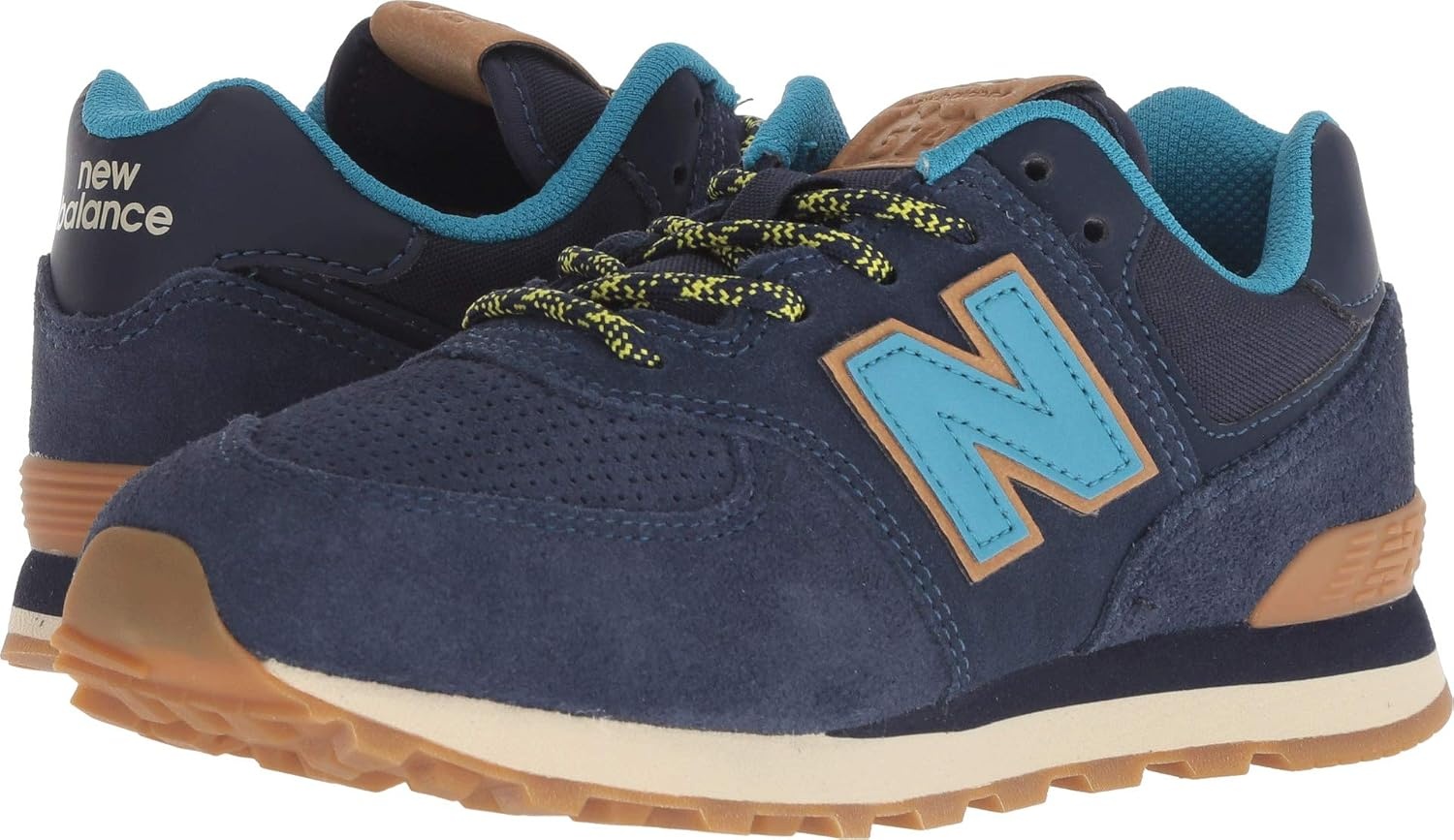 image:imageNew Balance Kids 574 V1 Neo Sole Laceup Casual ShoesPigmentCadet