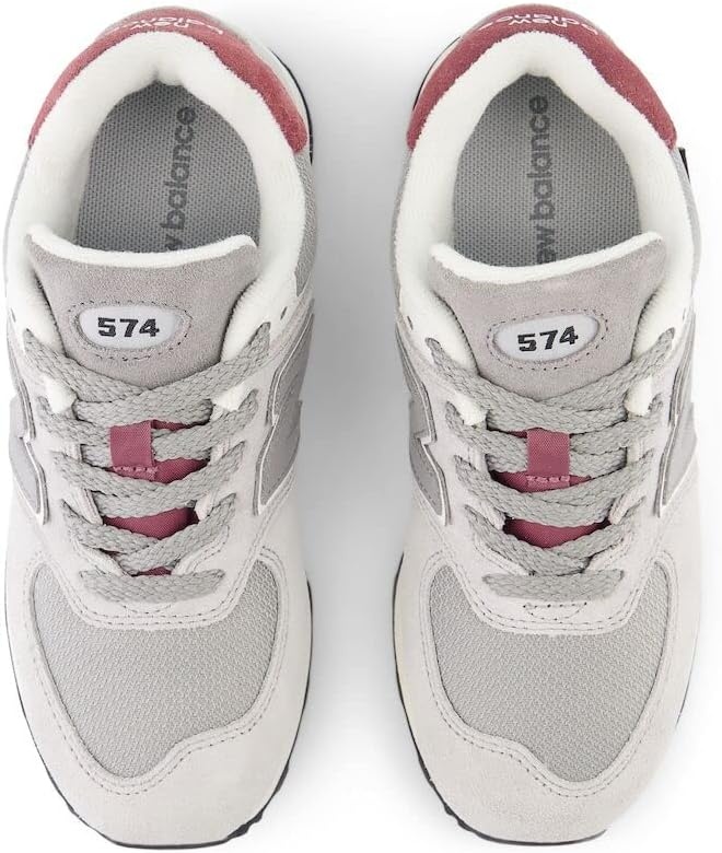 image:imageNew Balance Kids 574 V1 Neo Sole Laceup Casual ShoesRaincloudShadow Grey