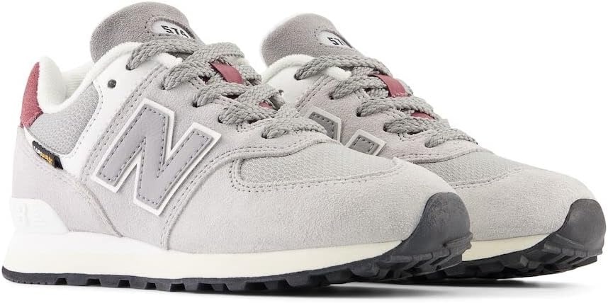 image:imageNew Balance Kids 574 V1 Neo Sole Laceup Casual ShoesRaincloudShadow Grey