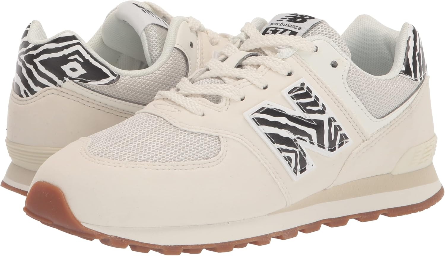 image:imageNew Balance Kids 574 V1 Neo Sole Laceup Casual ShoesSea SaltBlackStone Pink