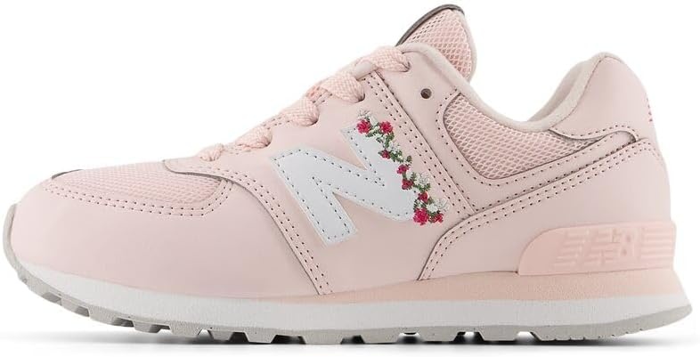image:imageNew Balance Kids 574 V1 Neo Sole Laceup Casual ShoesShell PinkCarnival Pink