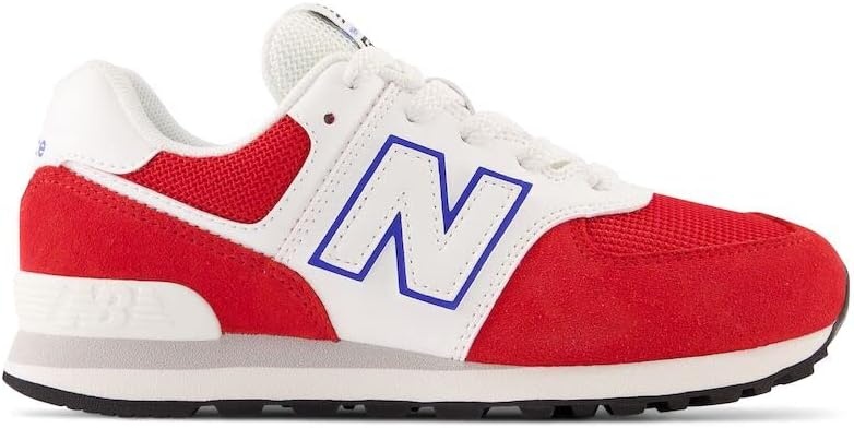 image:imageNew Balance Kids 574 V1 Neo Sole Laceup Casual ShoesTeam RedWhiteBright Lapis