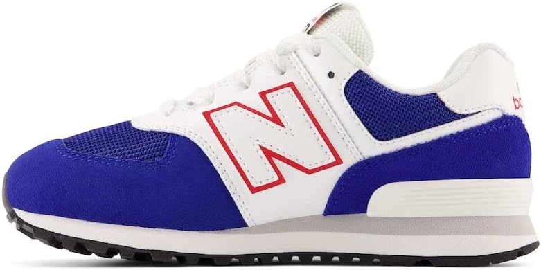 image:imageNew Balance Kids 574 V1 Neo Sole Laceup Casual ShoesTeam RoyalWhiteTrue Red