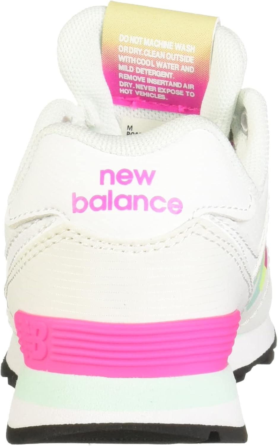 image:imageNew Balance Kids 574 V1 Neo Sole Laceup Casual ShoesWhitePeony