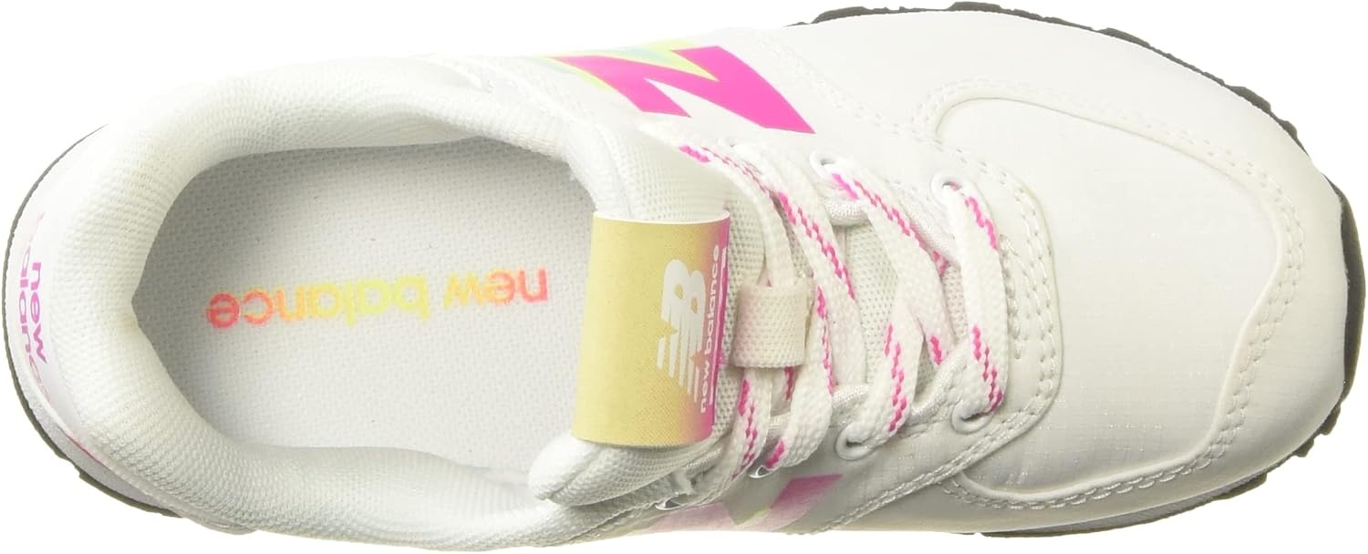 image:imageNew Balance Kids 574 V1 Neo Sole Laceup Casual ShoesWhitePeony