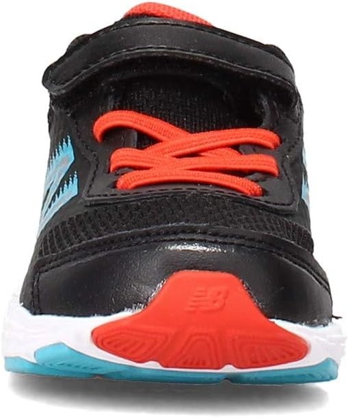 image:imageNew Balance Kids 680 V6 Hook and Loop Running ShoeBlackOrangeBlue