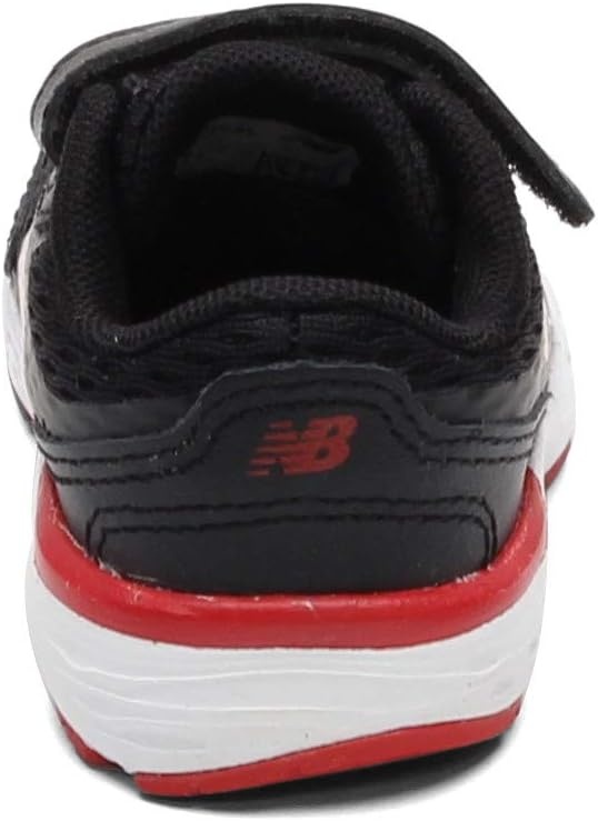 image:imageNew Balance Kids 680 V6 Hook and Loop Running ShoeBlackTeam Red