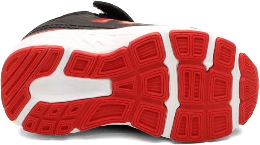 image:imageNew Balance Kids 680 V6 Hook and Loop Running ShoeBlackTeam Red