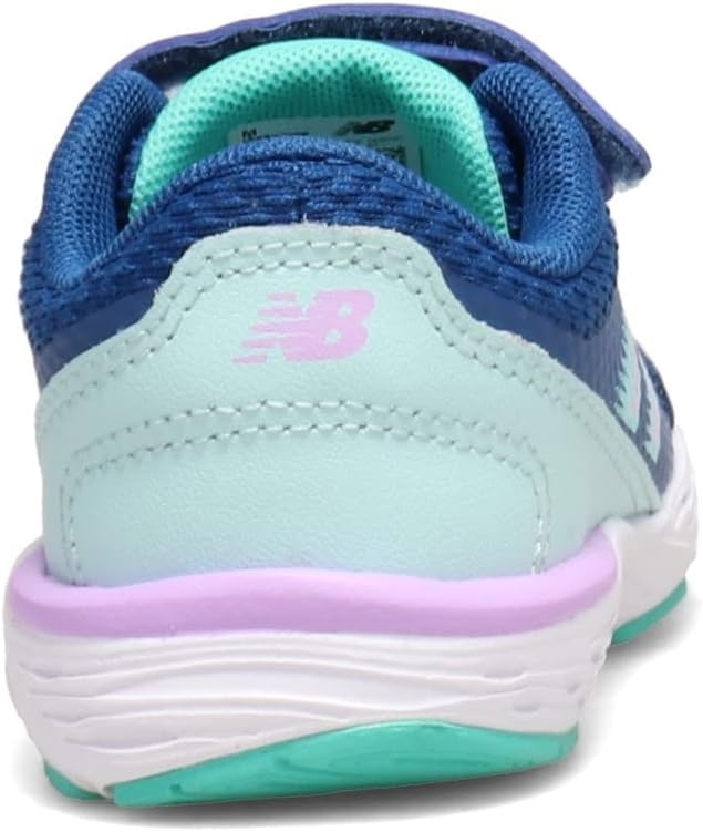 image:imageNew Balance Kids 680 V6 Hook and Loop Running ShoeCaptain BlueDark Violet GloWhite Mint