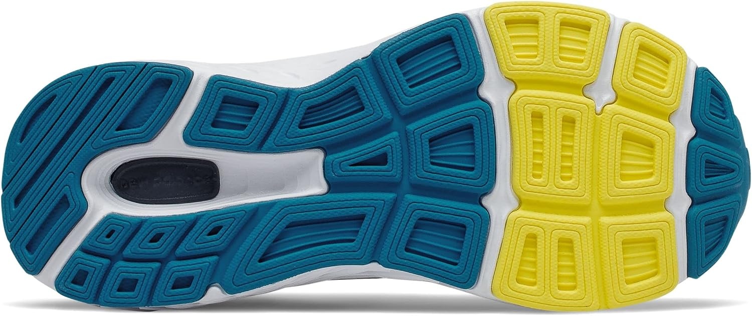 image:imageNew Balance Kids 680 V6 Hook and Loop Running ShoeNatural IndigoWaveCitra Yellow