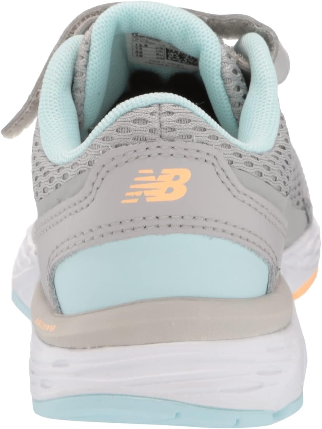 image:imageNew Balance Kids 680 V6 Hook and Loop Running ShoeRain CloudPale Blue ChillLight Mango
