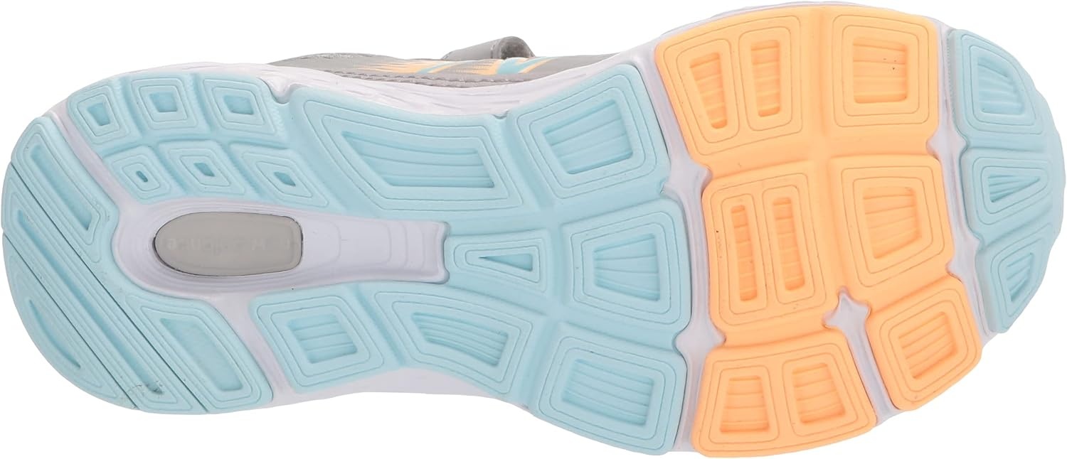 image:imageNew Balance Kids 680 V6 Hook and Loop Running ShoeRain CloudPale Blue ChillLight Mango